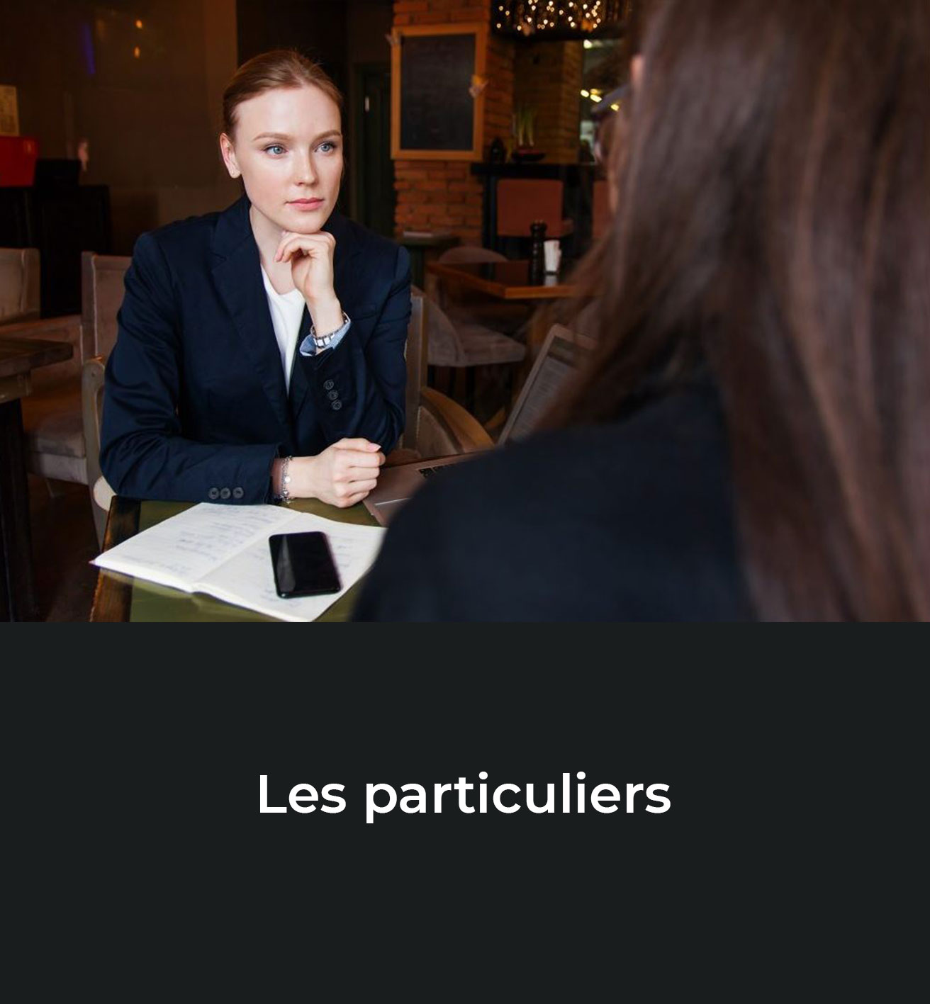 Les particuliers